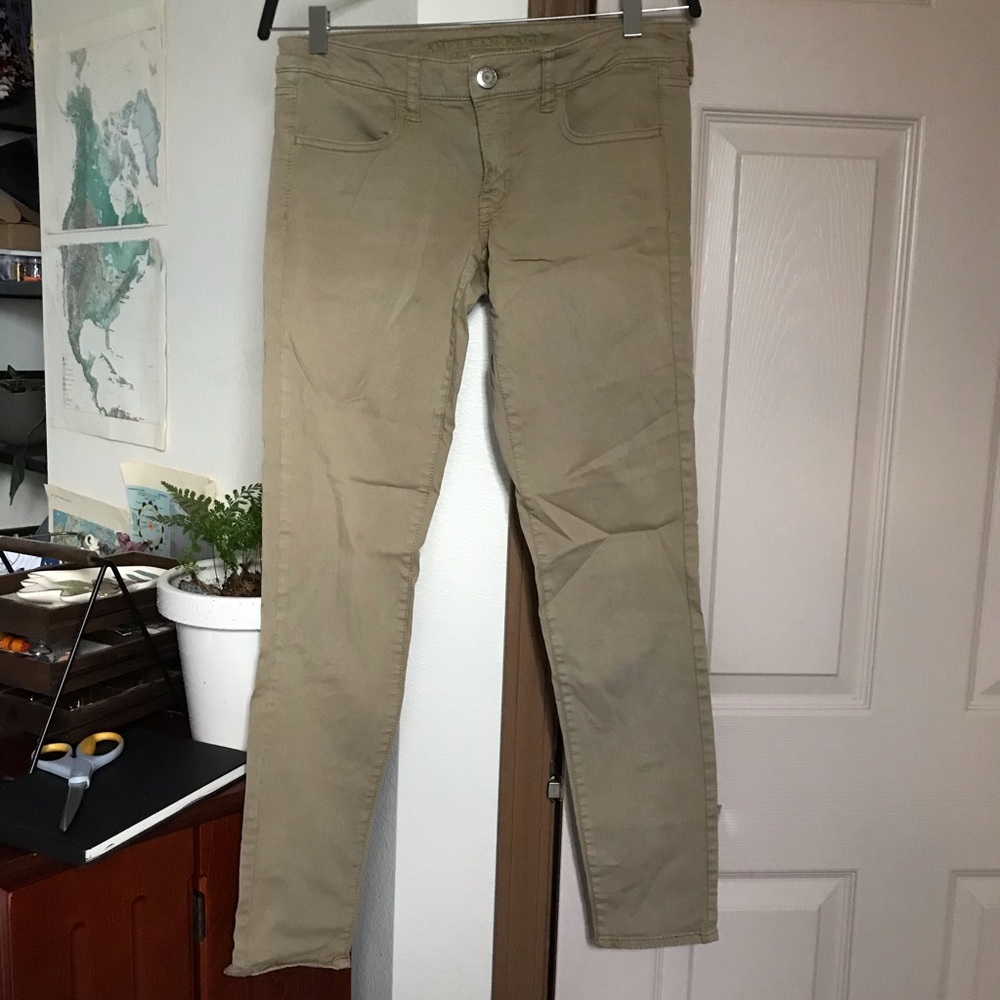 khaki American Eagle Pants